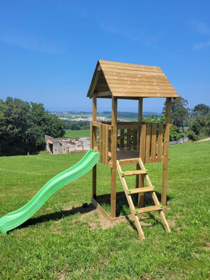 Apartamentos Casona Del Campo Navia Kültér fotó